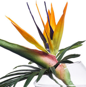 Bird of Paradise Stateroom Bouquet Yacht Silks Arrangement - Nautical Luxuries