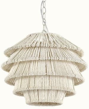 Coco Bead Tiered Pendant - Nautical Luxuries