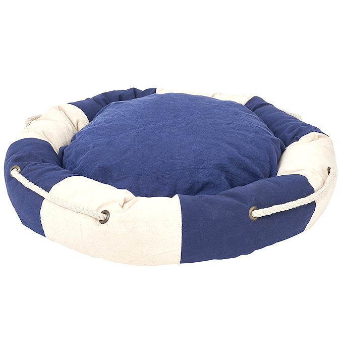 Euro Coastal Life Ring Pet Bed - Nautical Luxuries