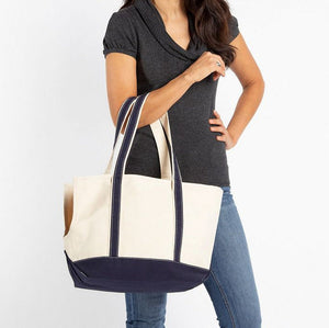 Medium-Weight Canvas Pet Tote - Nautical Luxuries