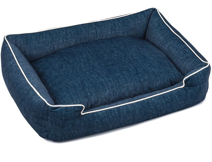 Beach Denim Luxury Pet Bed - Nautical Luxuries