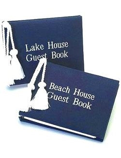 Beach House & Lake House Guest Books - Nautical Luxuries