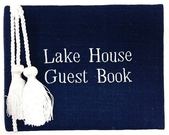 Beach House & Lake House Guest Books - Nautical Luxuries