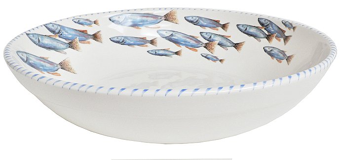 Italian Hand-Painted Ceramics/Pesce - Nautical Luxuries