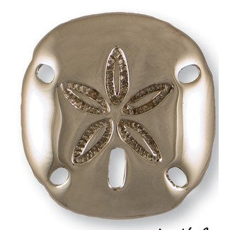 Beach Cottage Sand Dollar Door Knocker - Nautical Luxuries